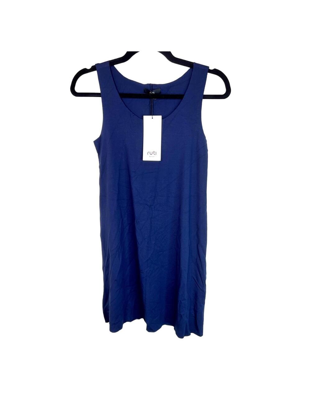 Designer RUTI Navy Nola Long Basic Tank Size 12 (Ruti Size 4) NWT